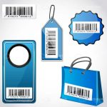 Various Tags and Items with Barcodes